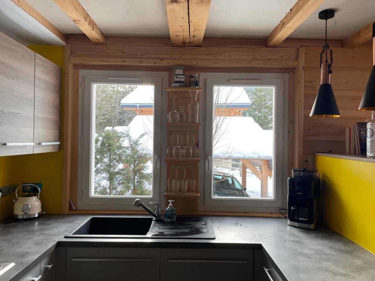Apartamento L'Etoile Du Matin Châtel Exterior foto